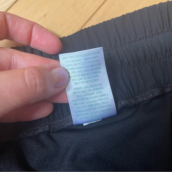 Kona Sol Lot Of 2 Womens Sz L High Waisted Swim Shorts Drawstring Pockets Black - Picture 4 of 9